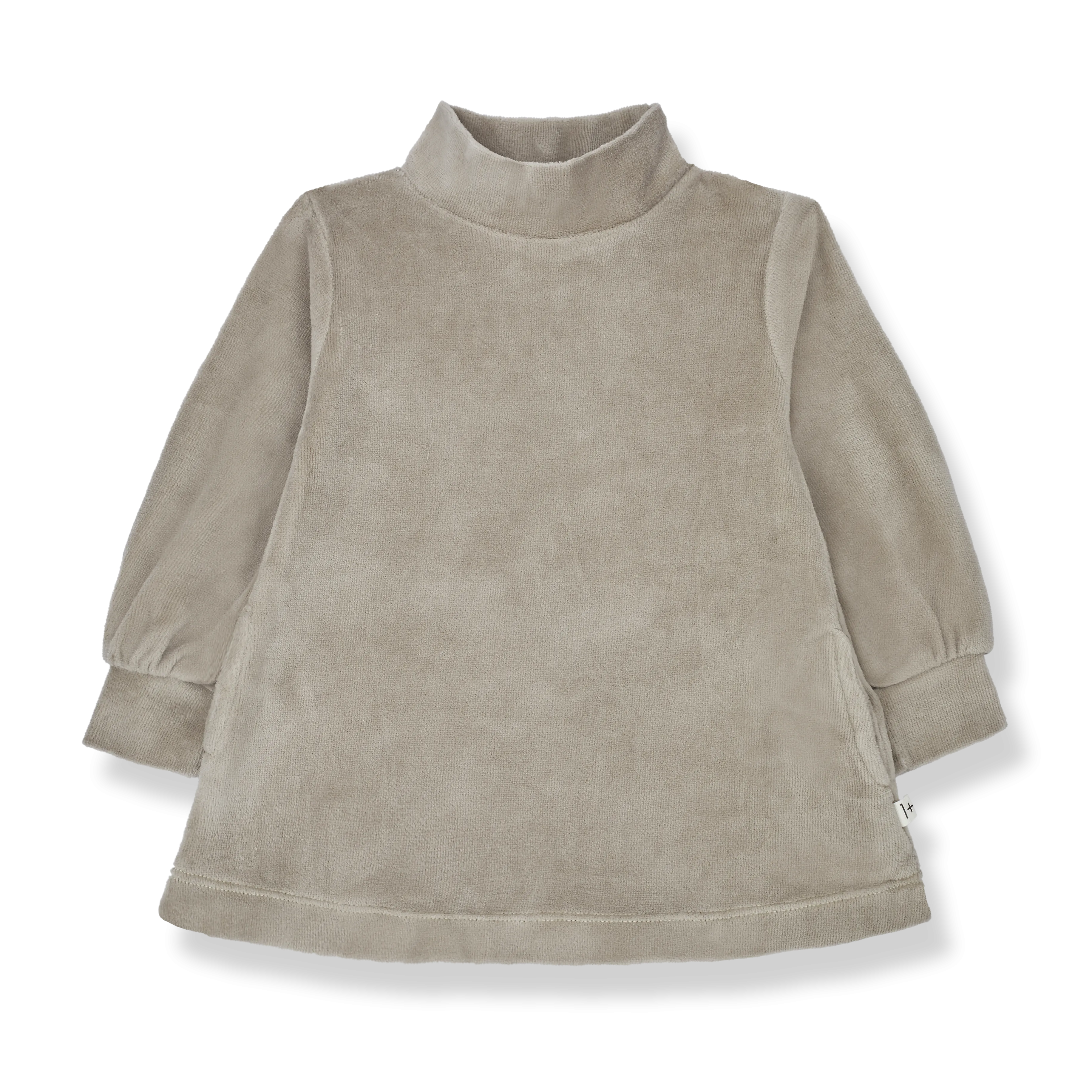 1  in the Family Taupe Rudra Dress