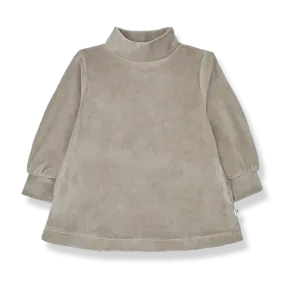 1  in the Family Taupe Rudra Dress