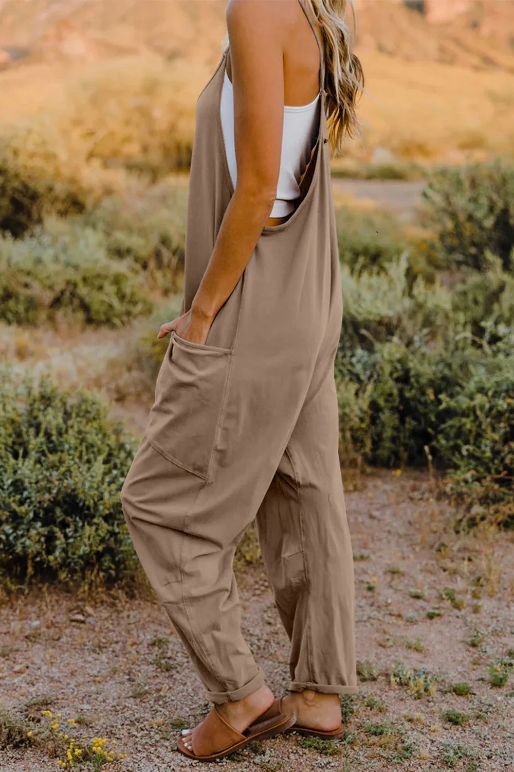 5 Comfy V-Neck Jumpsuits ( S - 3X)