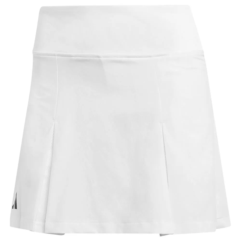 adidas Women's Club Pleated Skort Tall - White