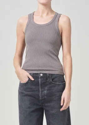 AGoldE - Organic Cotton Poppy Tank in Shaker