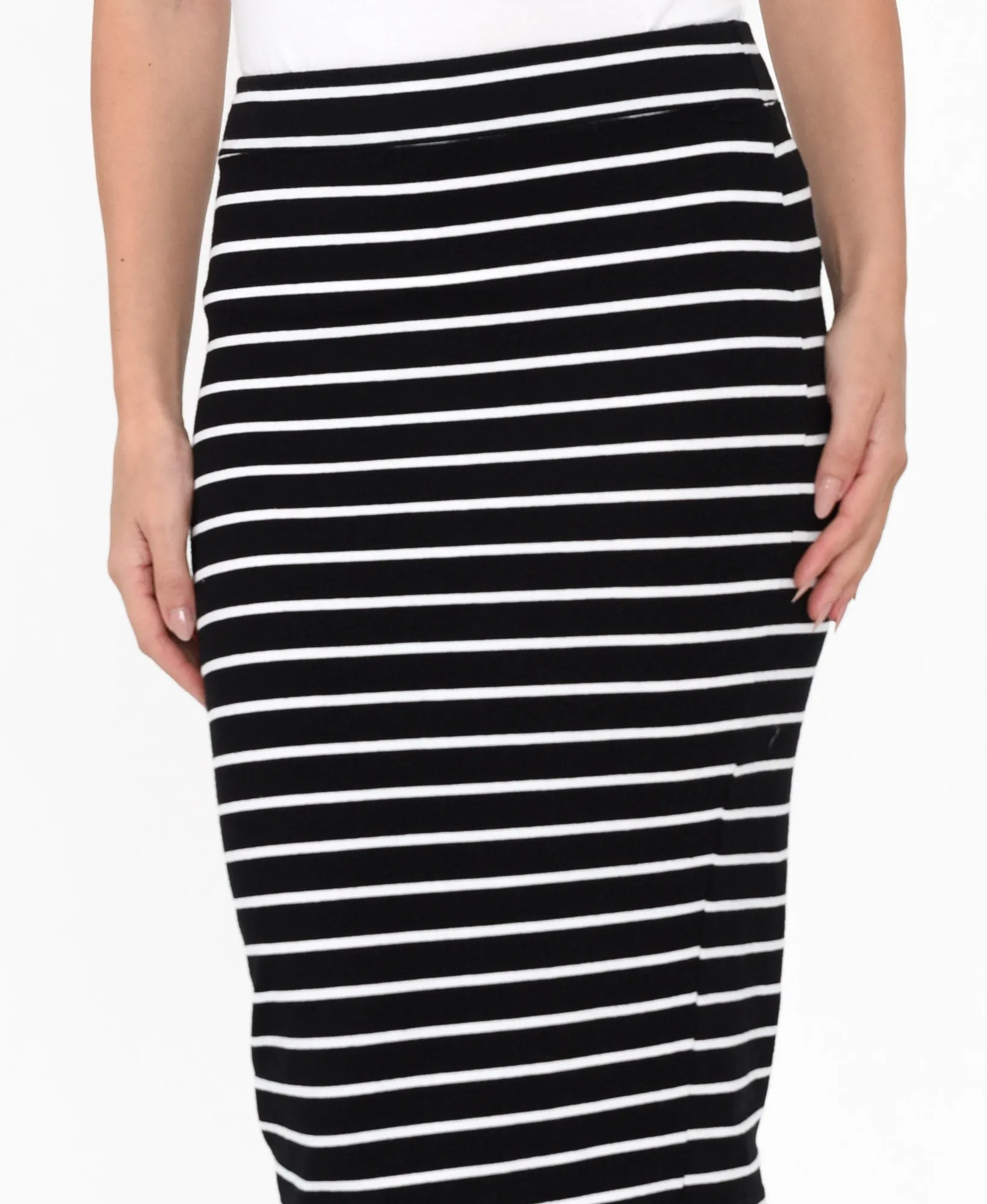 Alicia Stripe Tube Skirt