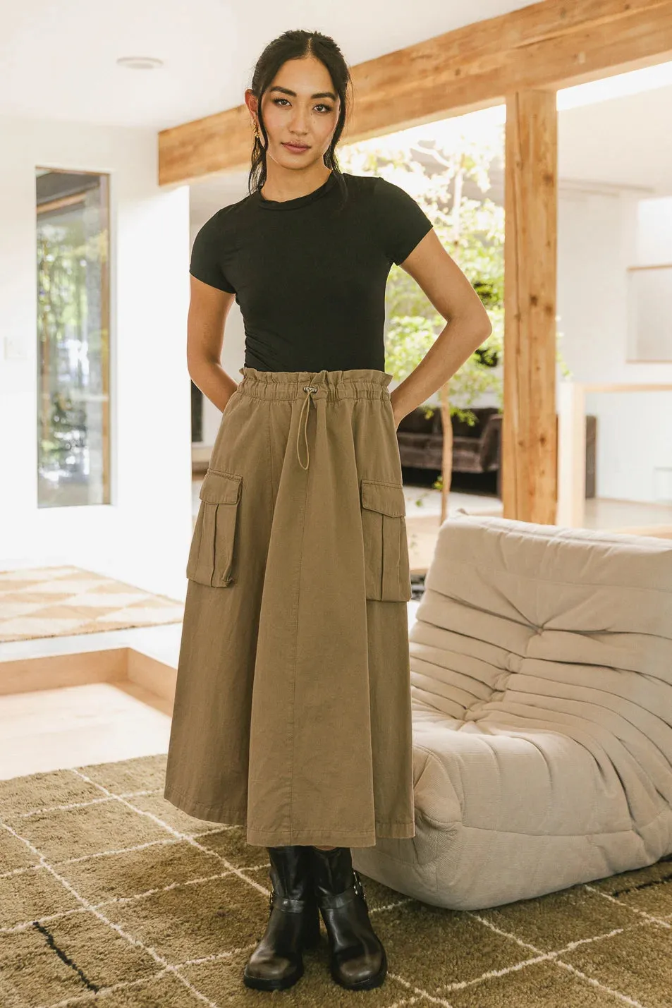 Angelina Cargo Skirt - FINAL SALE