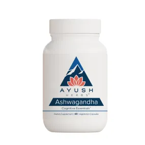 Ayush Herbs Ashwagandha 60 Vegetarian Capsules