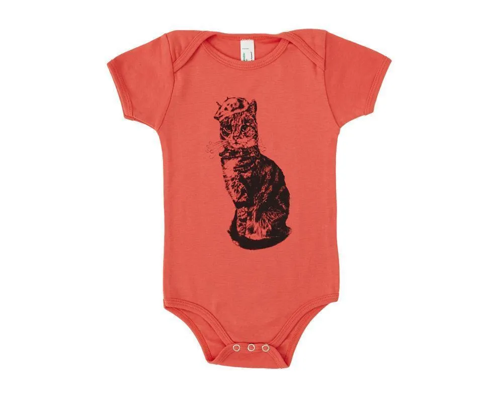 Baby Grow - Monsieur Bartholomew - Coral