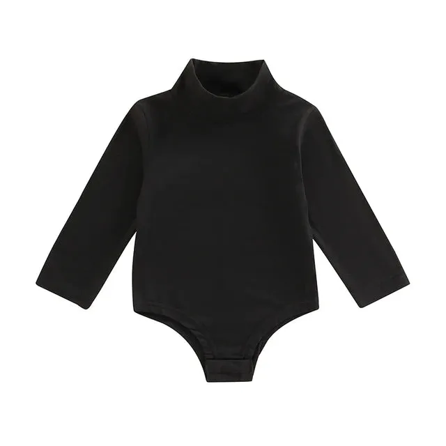 Baby Turtleneck - Infant Layette Onesie Basics Cotton Blend