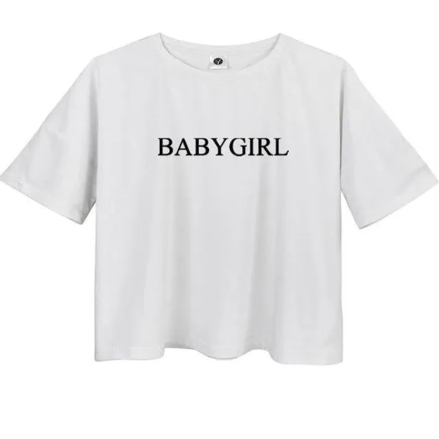 Babygirl Cropped Tee