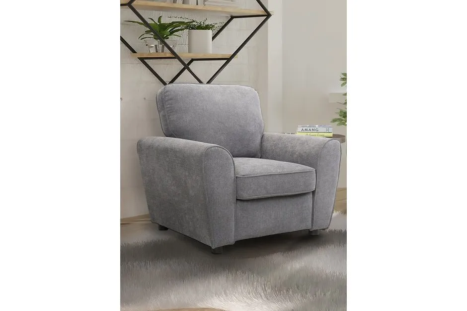 Bethany Collection Grey Sofa Set