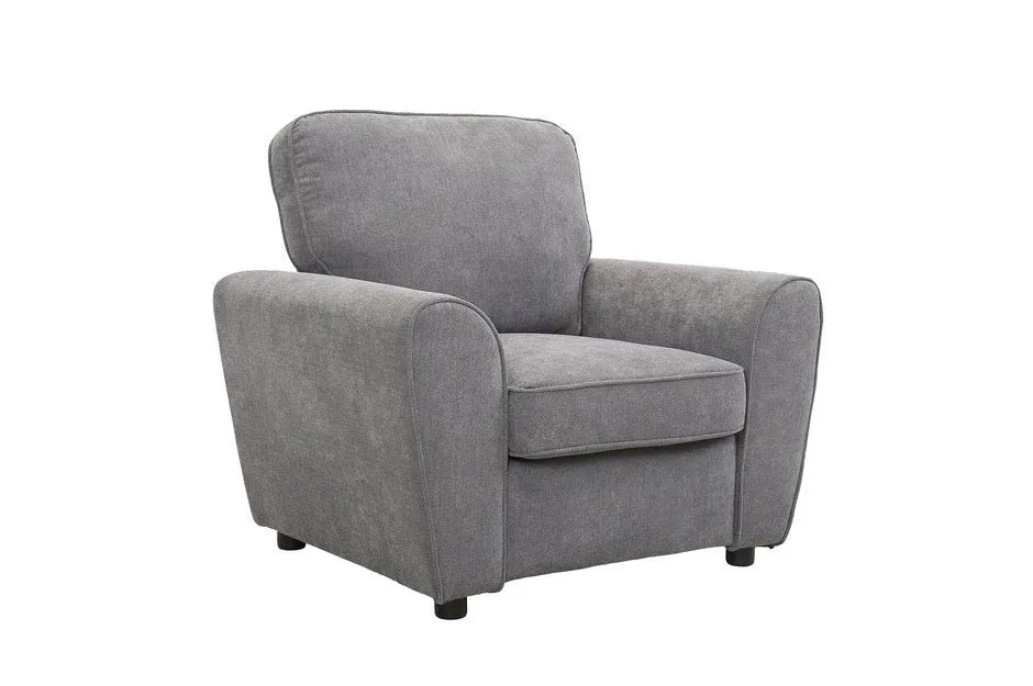 Bethany Collection Grey Sofa Set