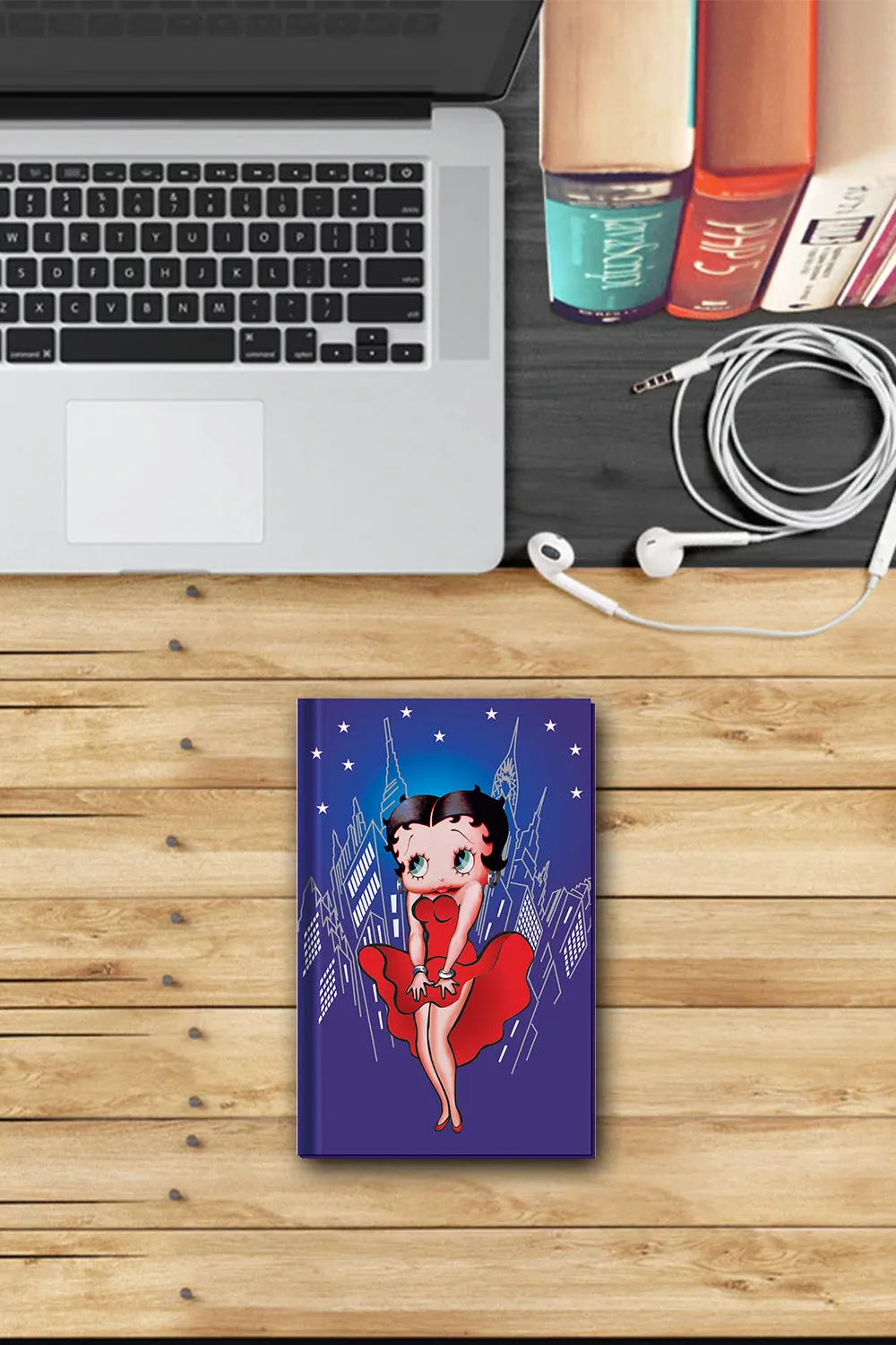 Betty Boop A5 Notebook Manhattan, Paradise, Retro Apple