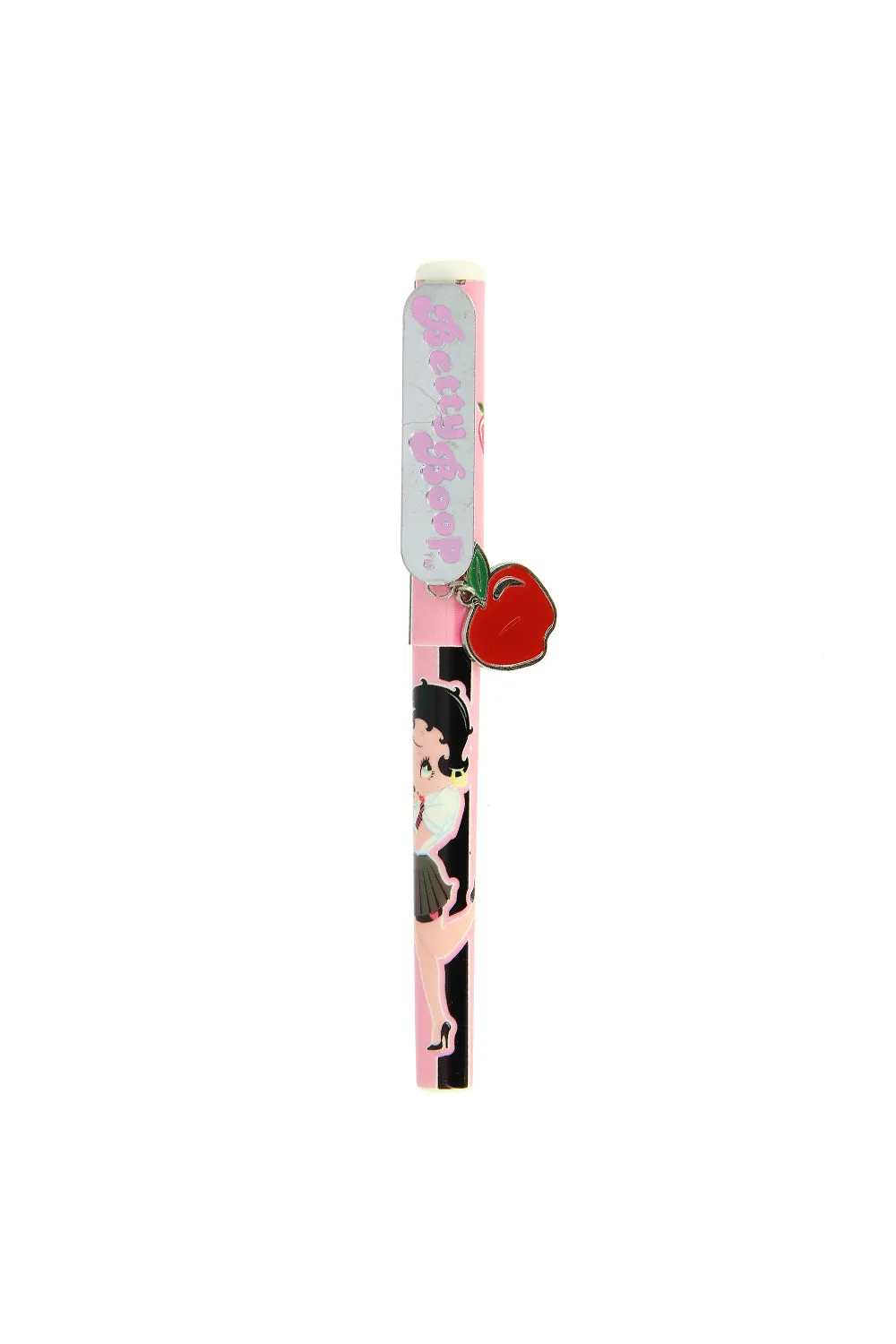 Betty Boop School Girl Retro Apple Charm Pen