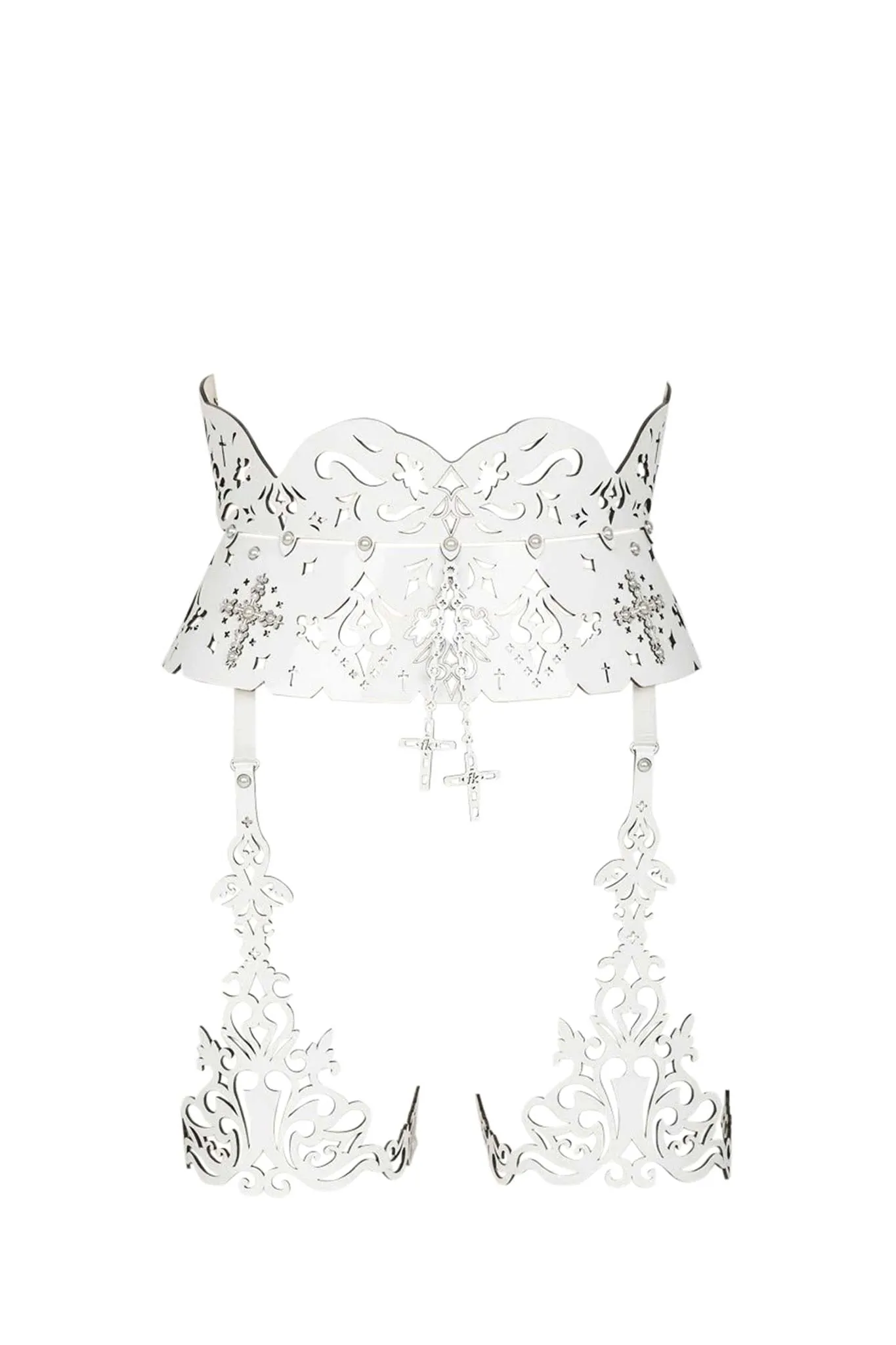 Bianco Waist Belt Garter