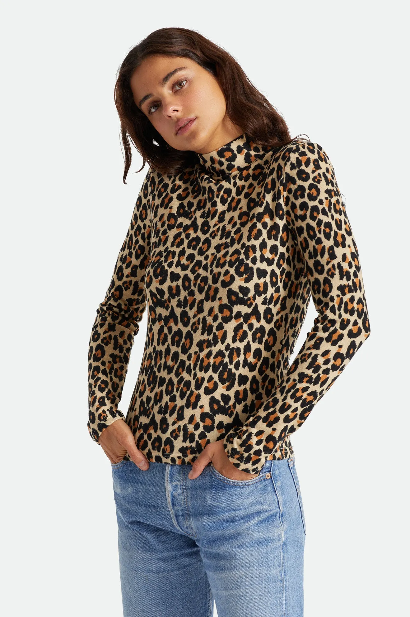 Blitz Turtleneck - Leopard