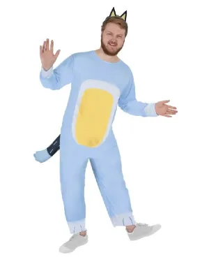 Bluey Costume Adult Bandit Heeler