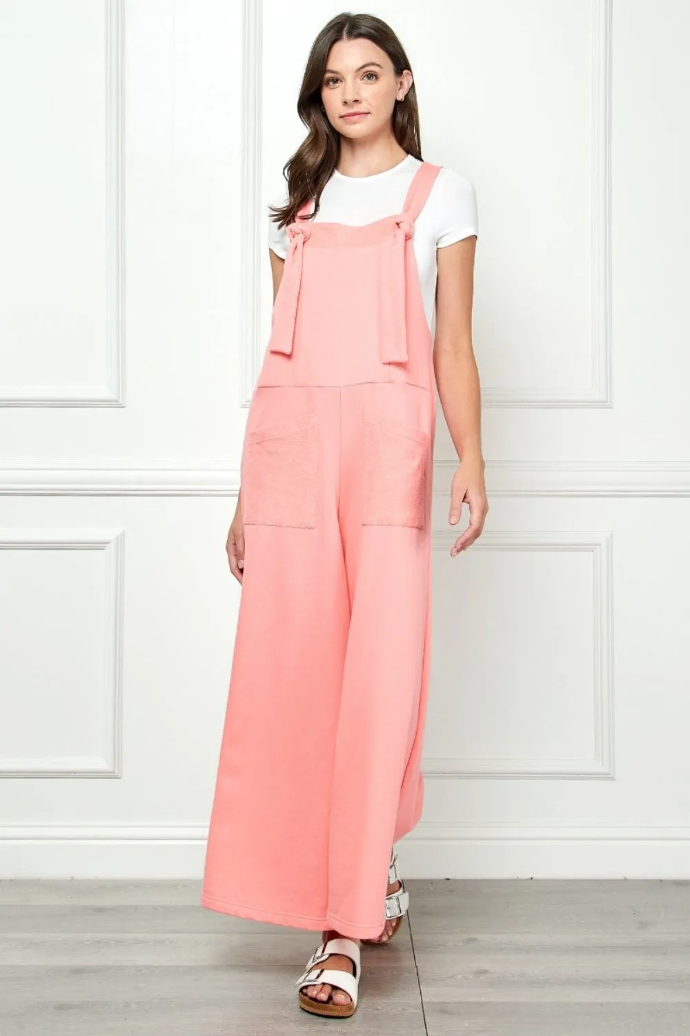 Blush Comfort Chic Overalls