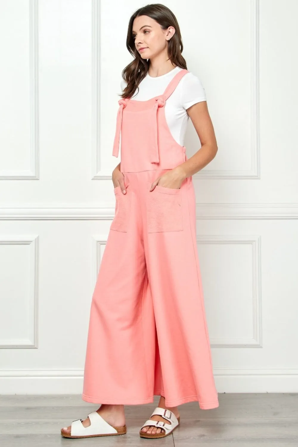 Blush Comfort Chic Overalls