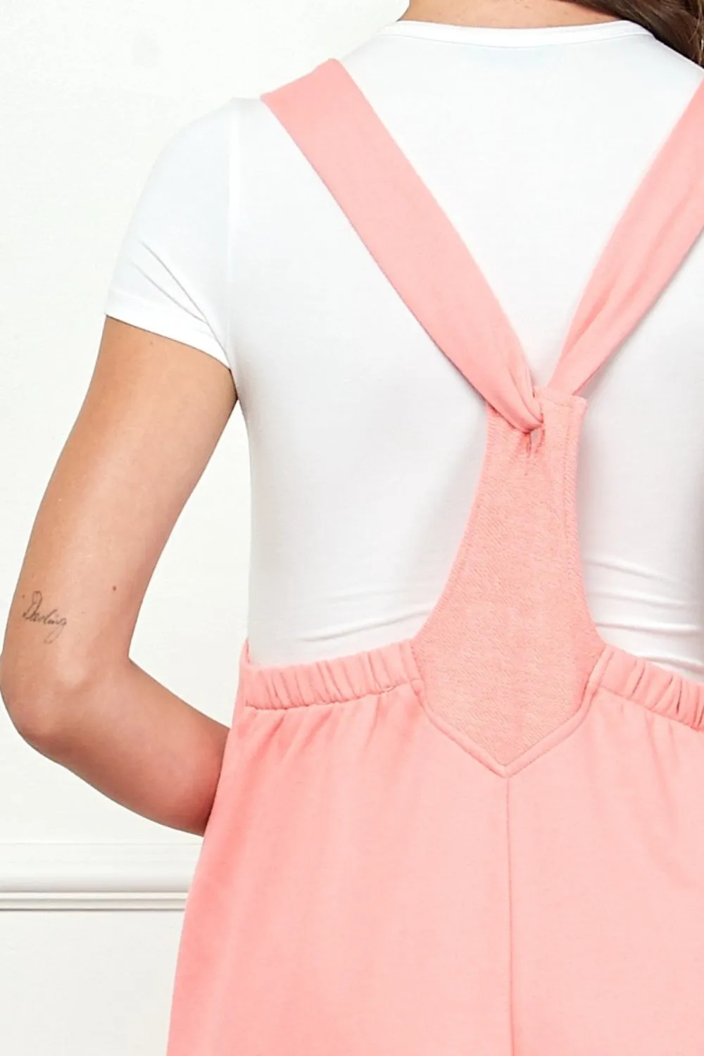 Blush Comfort Chic Overalls