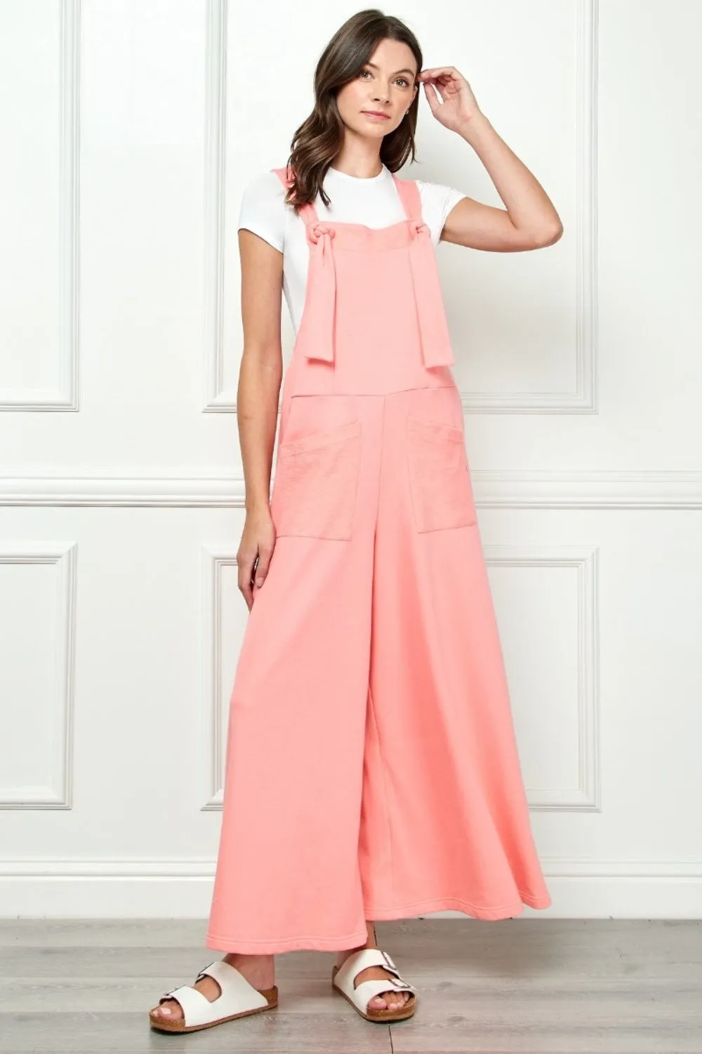 Blush Comfort Chic Overalls