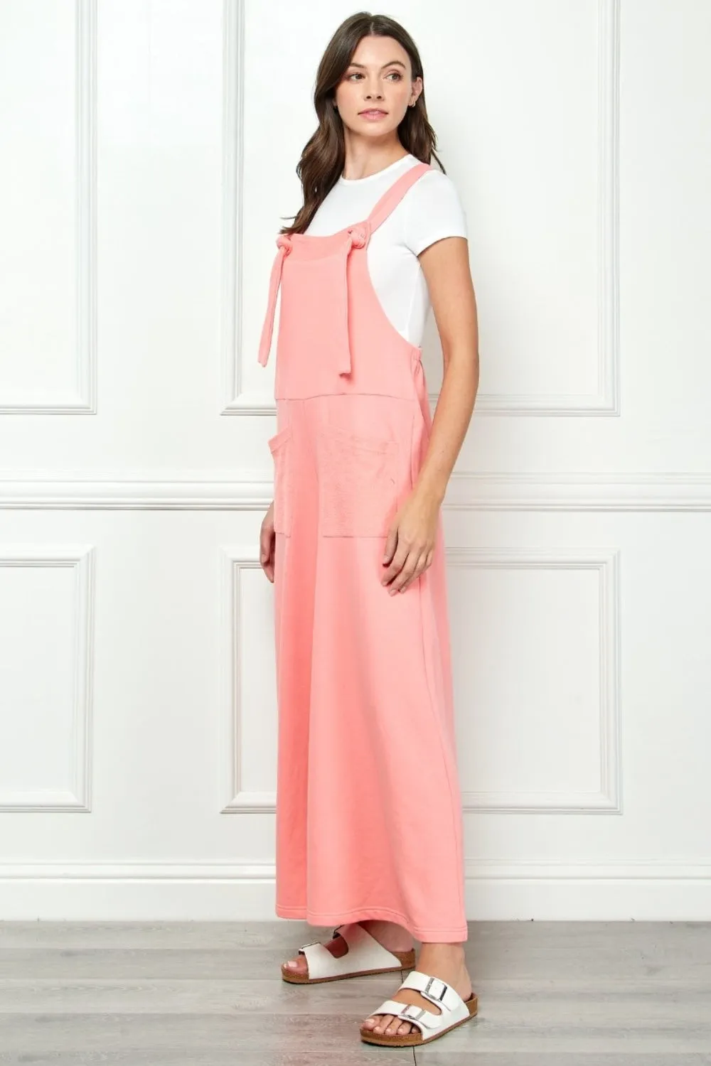 Blush Comfort Chic Overalls