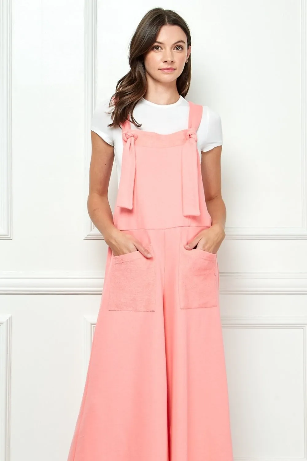 Blush Comfort Chic Overalls