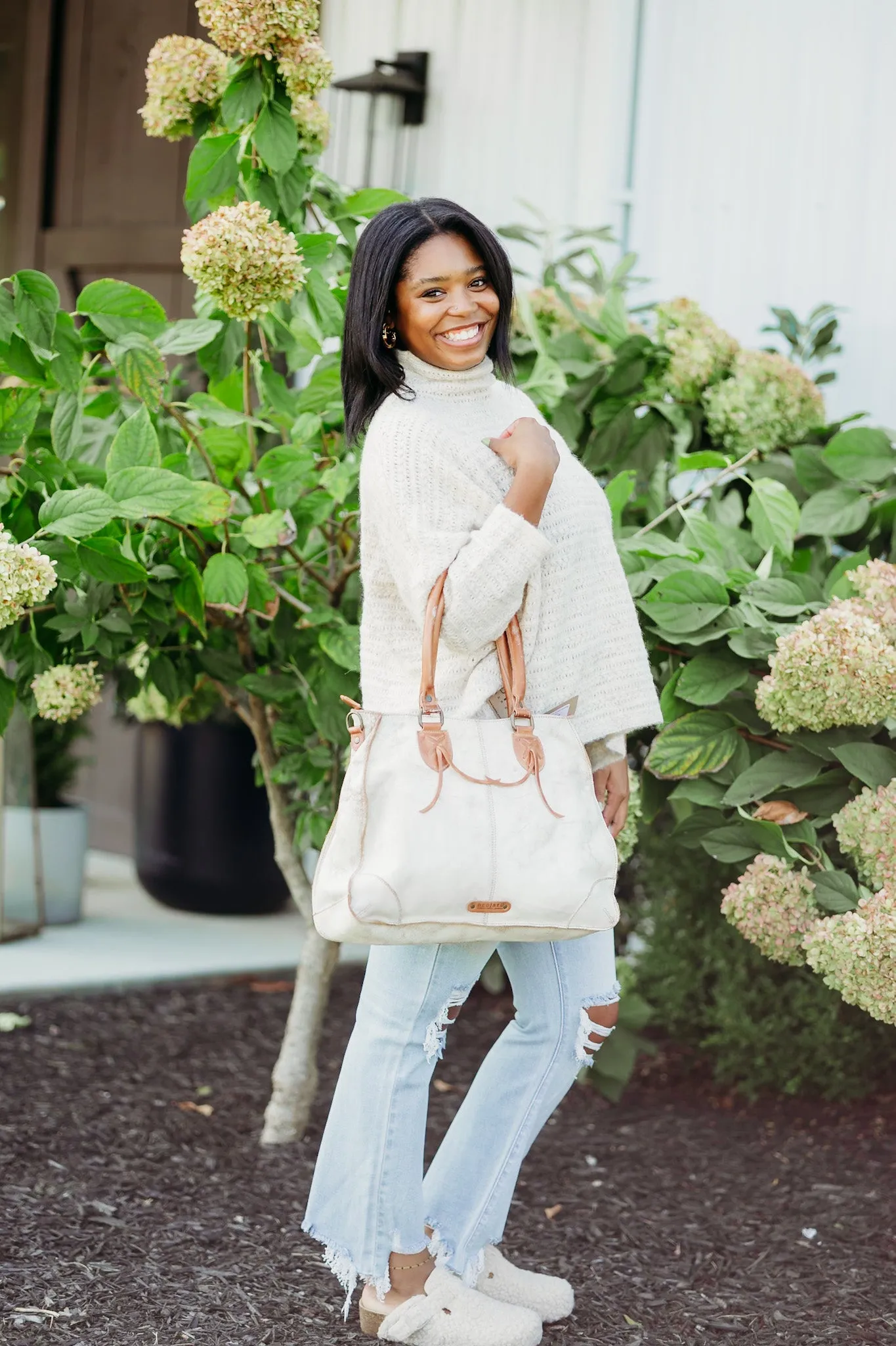 Boho Romana Oatmeal Sweater