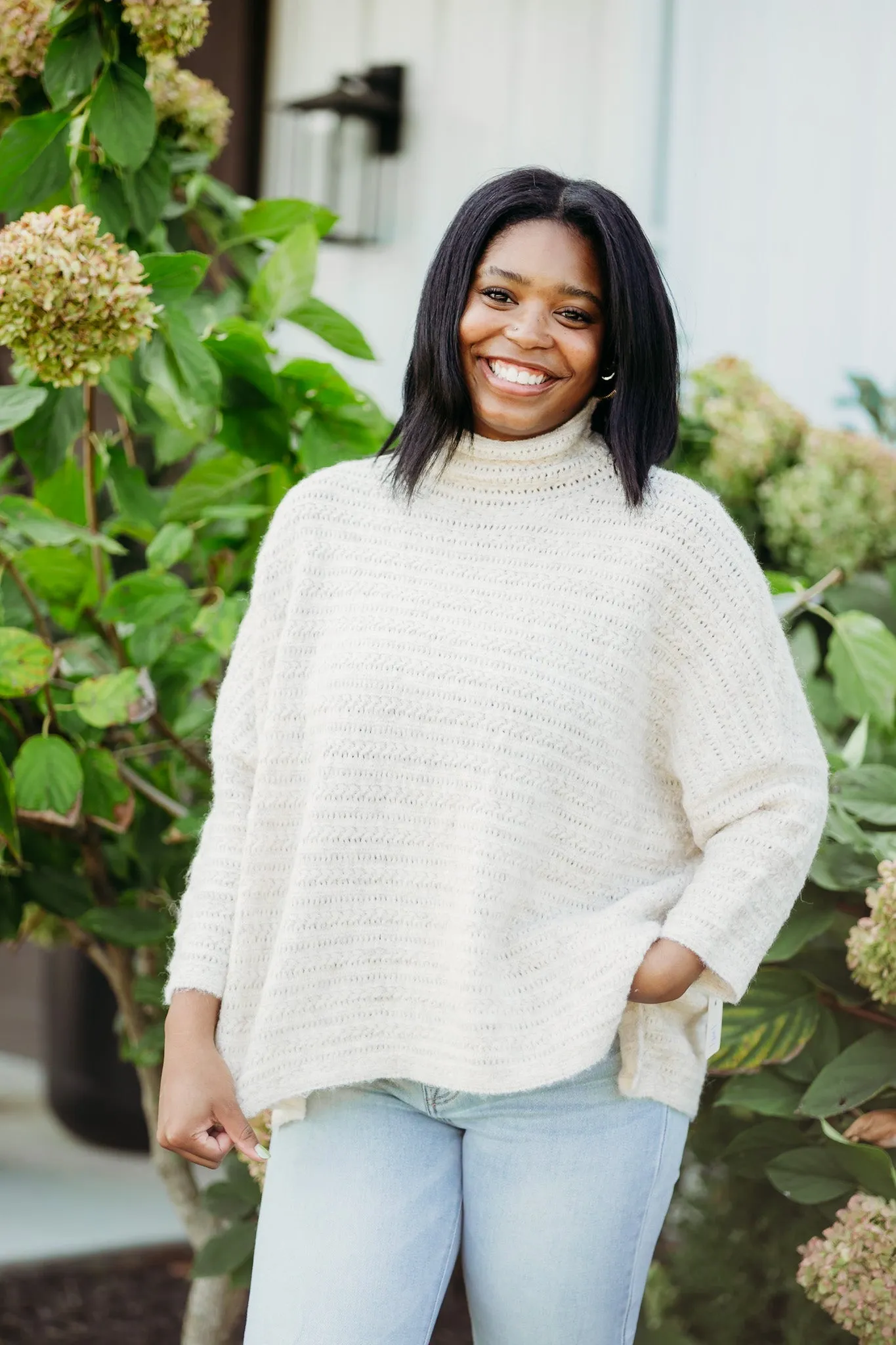 Boho Romana Oatmeal Sweater