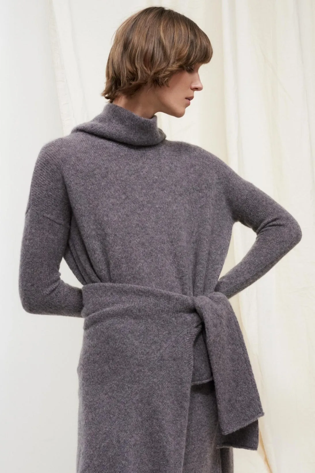 BOUCLE TURTLENECK