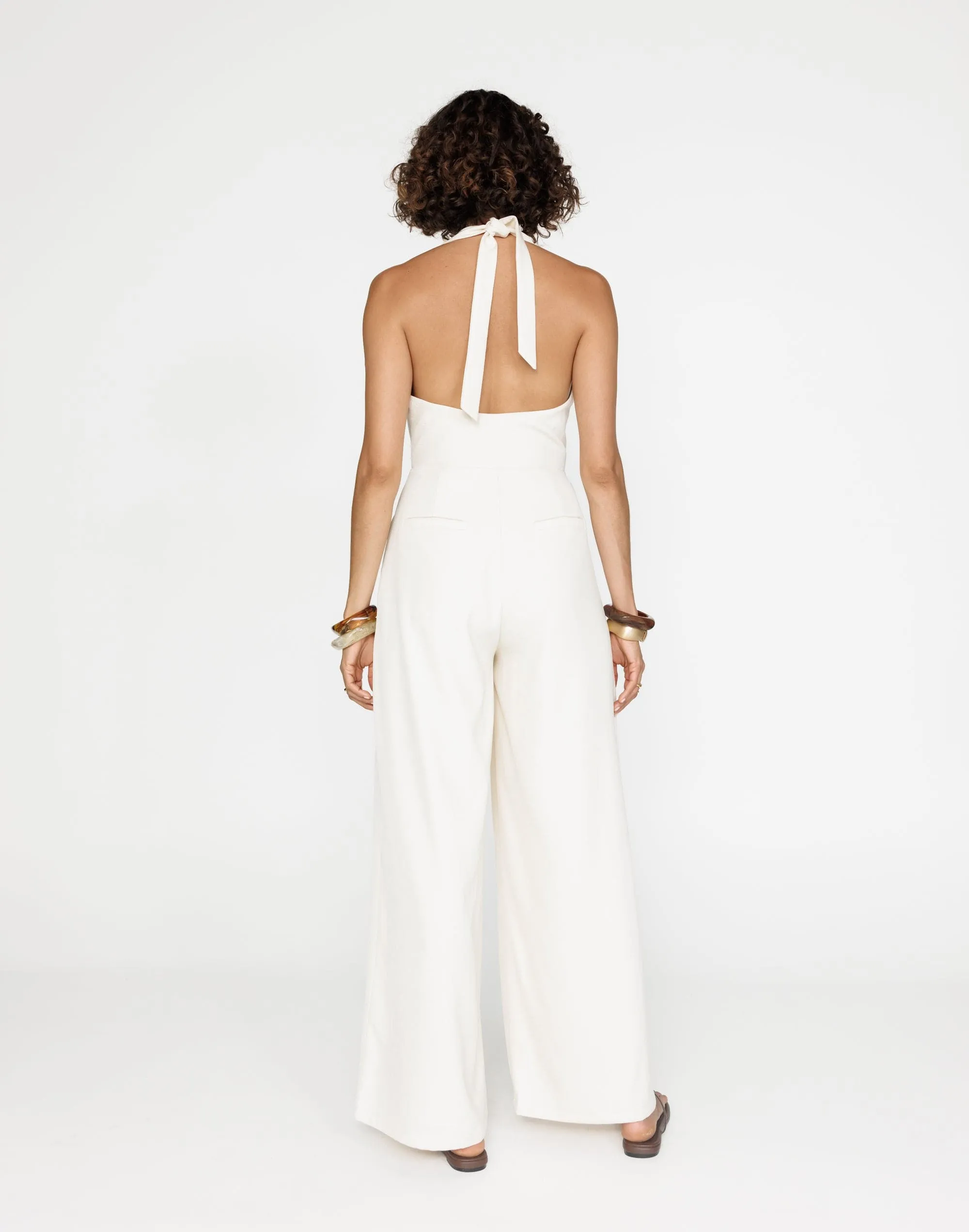 Britt Jumpsuit (Oat)