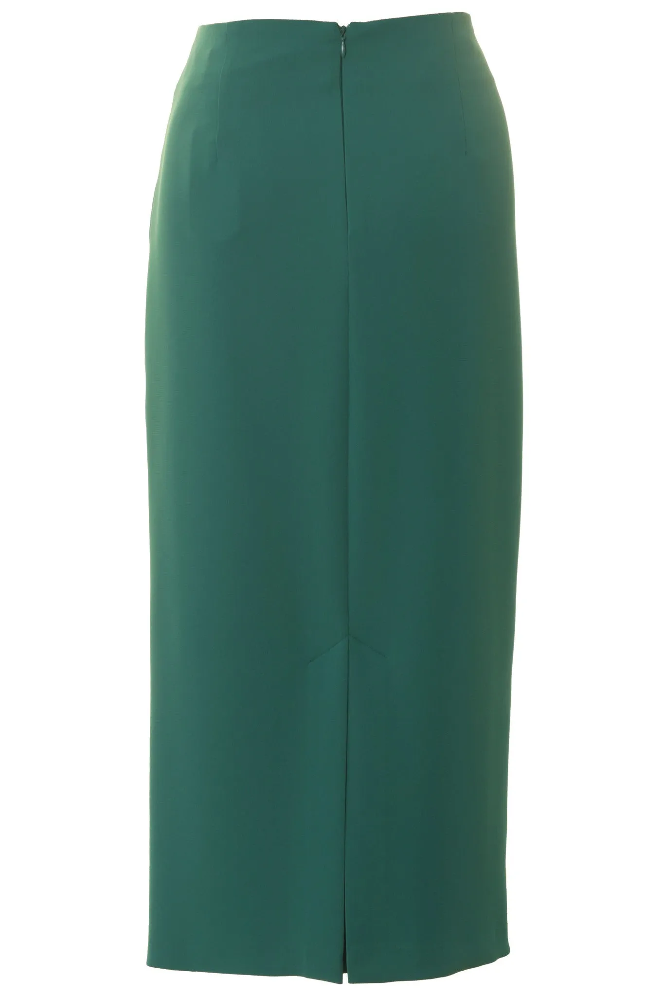 Busy Clothing Womens Jade Green Long Skirt