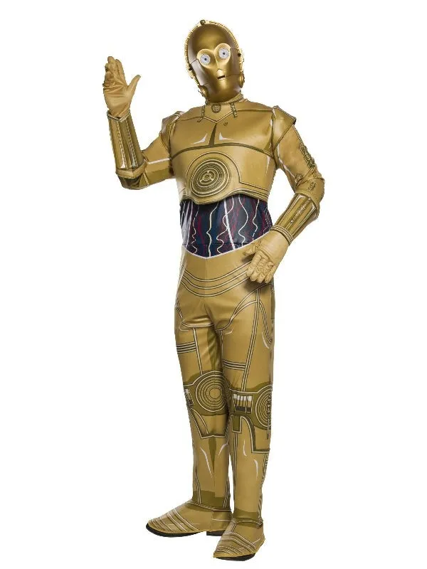 C-3PO Droid Men's Star Wars Costume