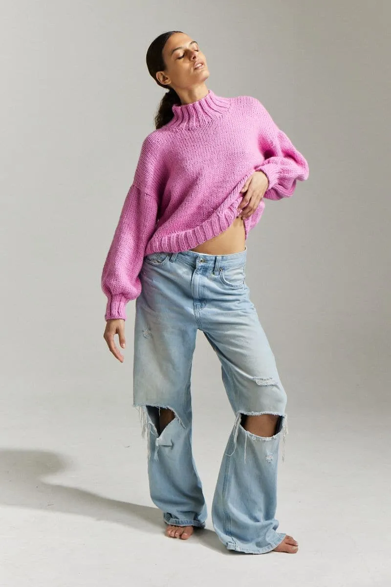 CANDY EVE MIDI TURTLENECK SWEATER