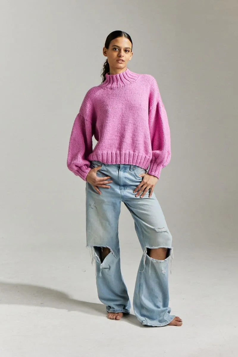 CANDY EVE MIDI TURTLENECK SWEATER