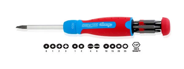 Channellock 131CB 13-IN-1 Ratcheting Multi-Bit Screwdriver