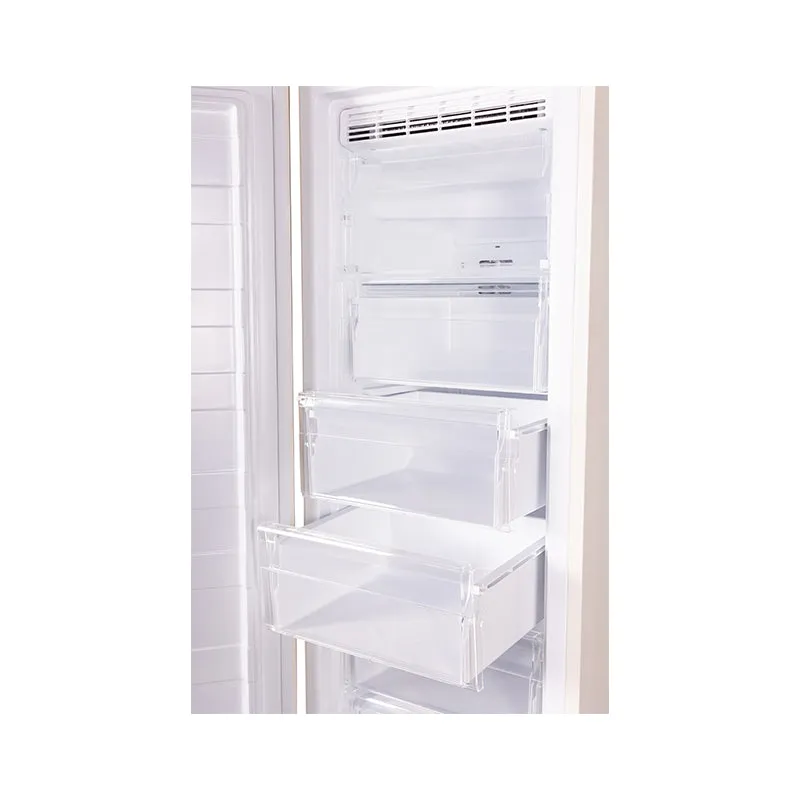 Conserv 8.3cf Classic Retro Upright Freezer Frost Free 24" 110V w/ 6 Drawers