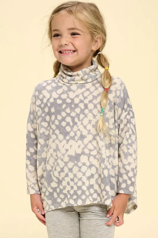 Cool Vibes Animal Print Top- Kids