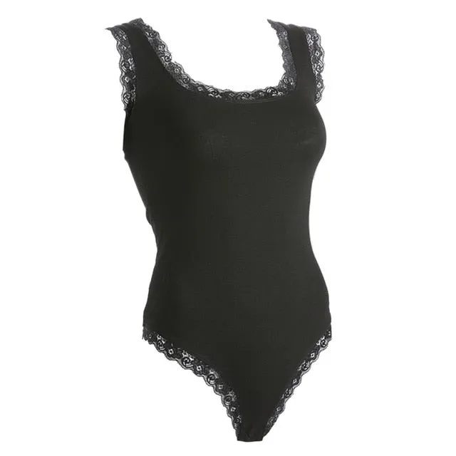 Corset Back Bodysuit