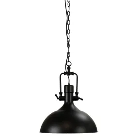 COTTAGE Urban Retro Industrial Style Black Pendant