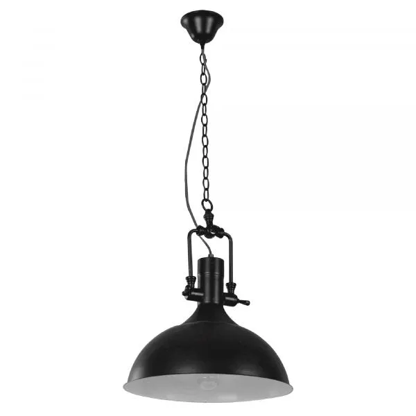 COTTAGE Urban Retro Industrial Style Black Pendant