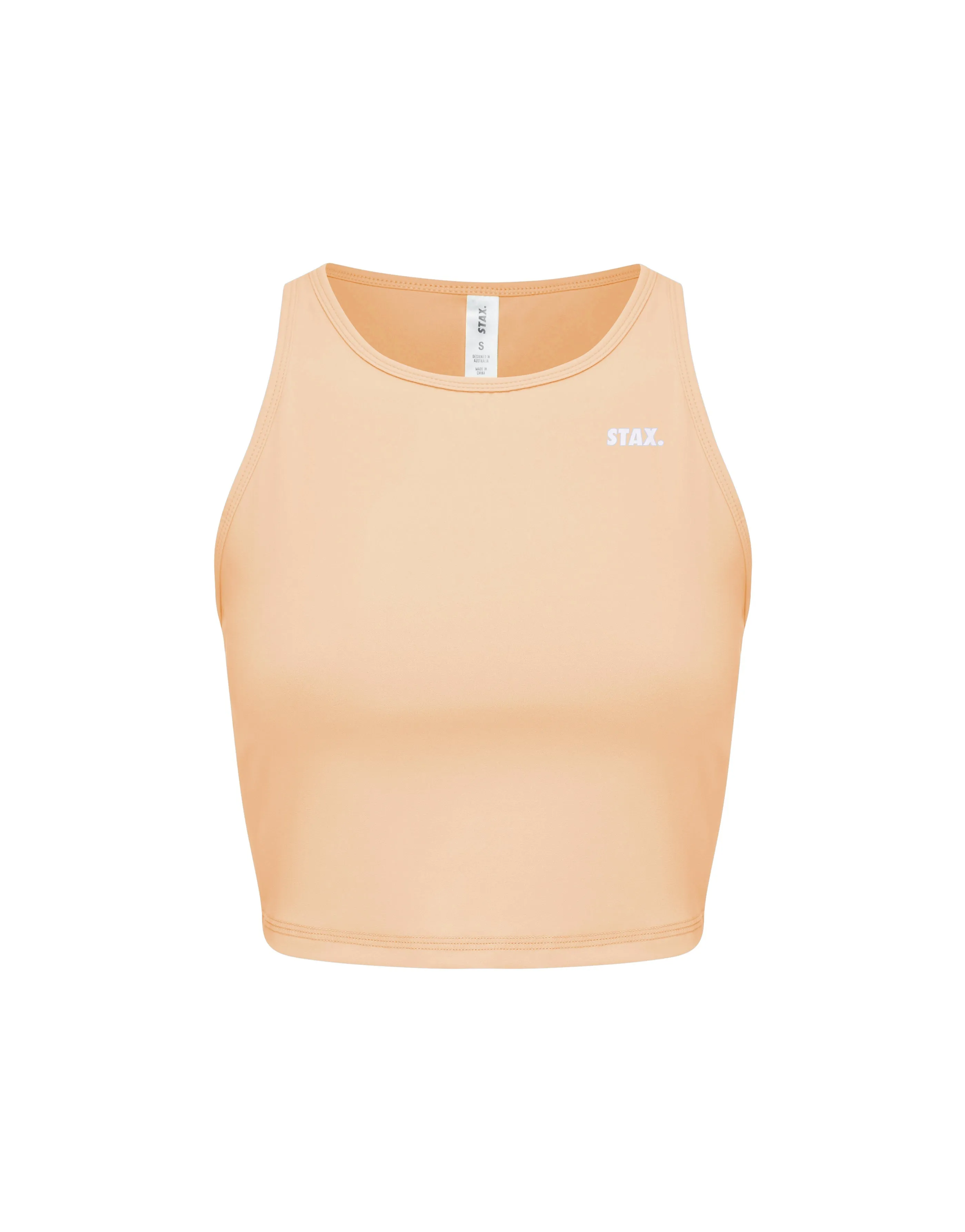 Cropped Tank NANDEX ™ Ecru - Peach