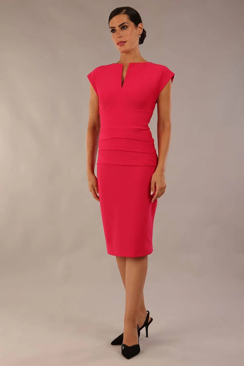 Daphne Sleeveless Pencil Dress