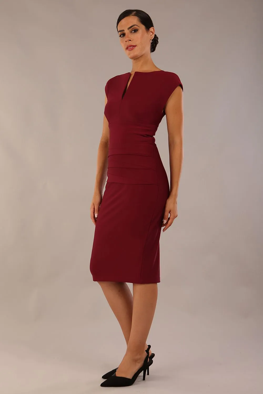 Daphne Sleeveless Pencil Dress