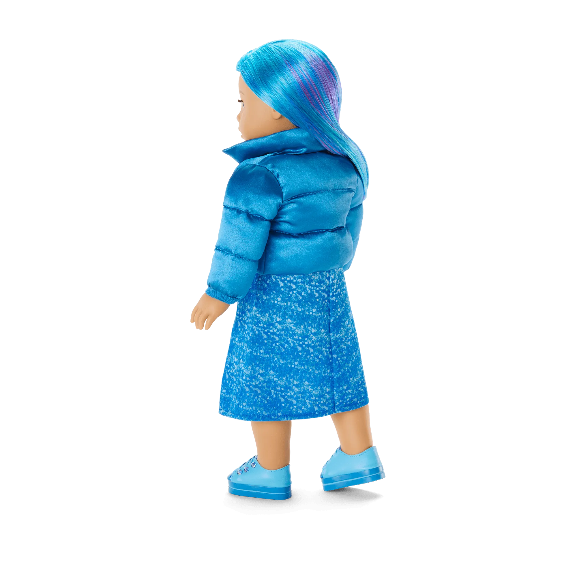 December Blue Beauty Topaz Outfit for 18-inch Dolls