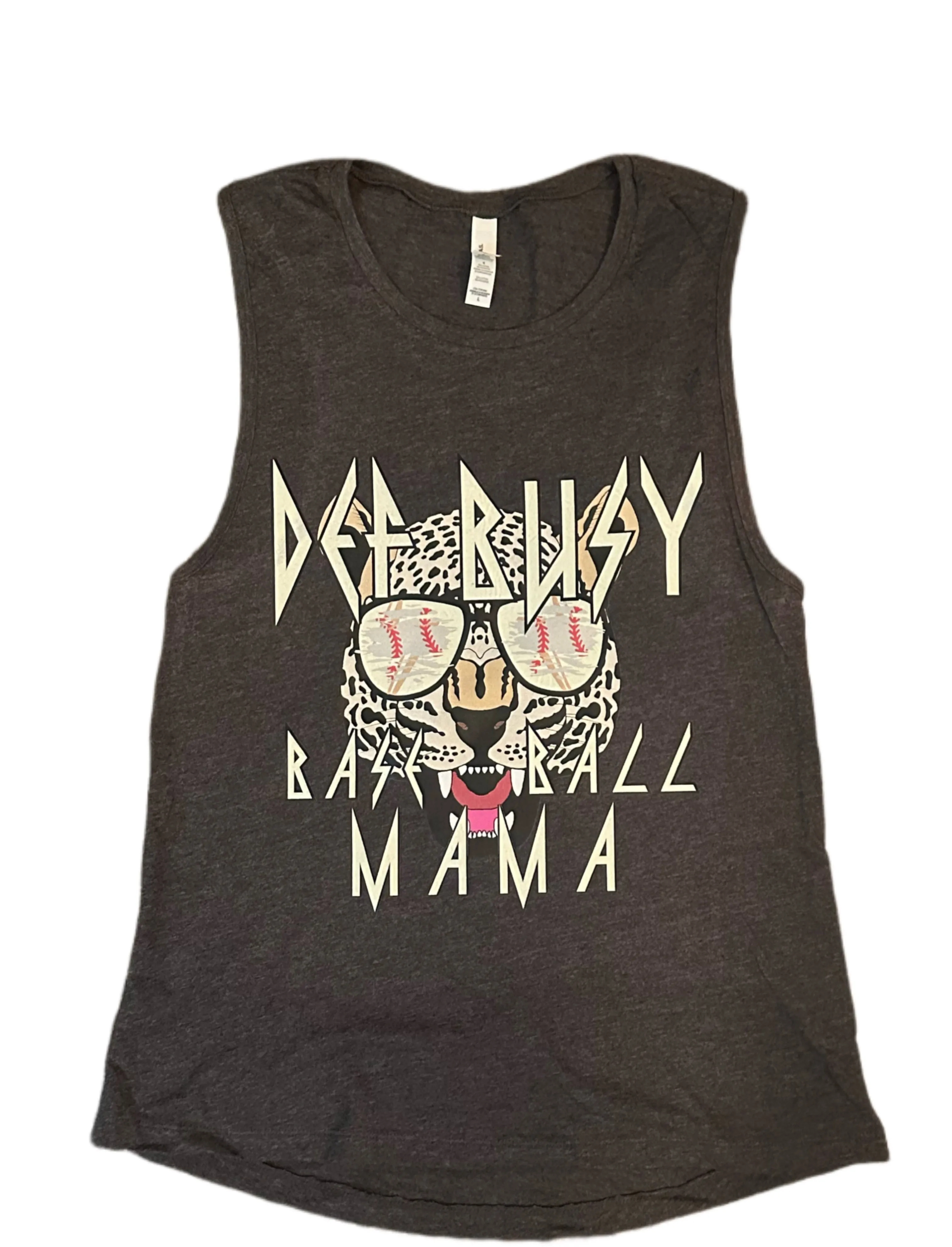 Definitely Busy Mama (Baseball & Softball) Tank Top