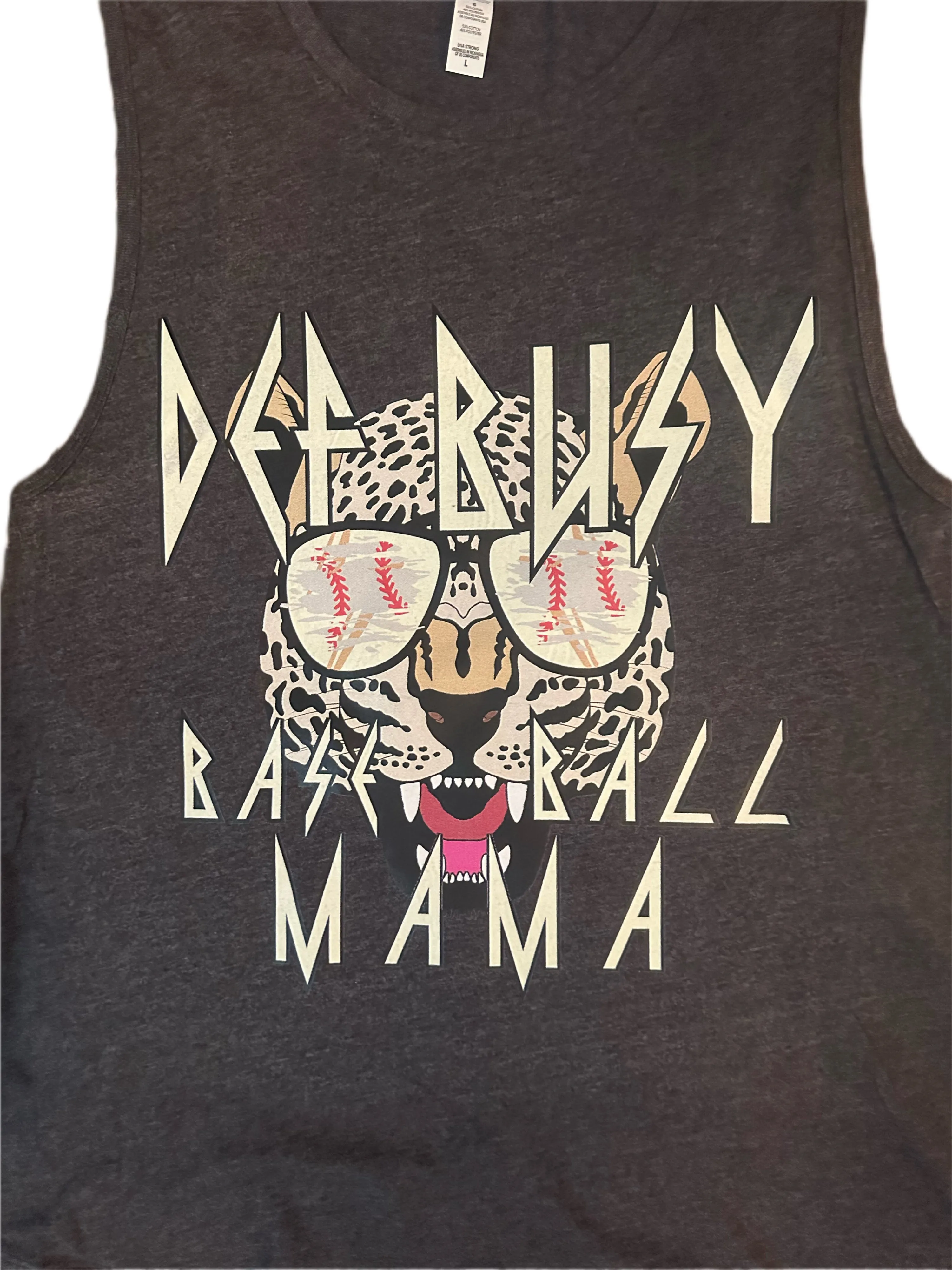 Definitely Busy Mama (Baseball & Softball) Tank Top