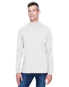 Devon & Jones Adult Sueded Cotton Jersey Mock Turtleneck D420