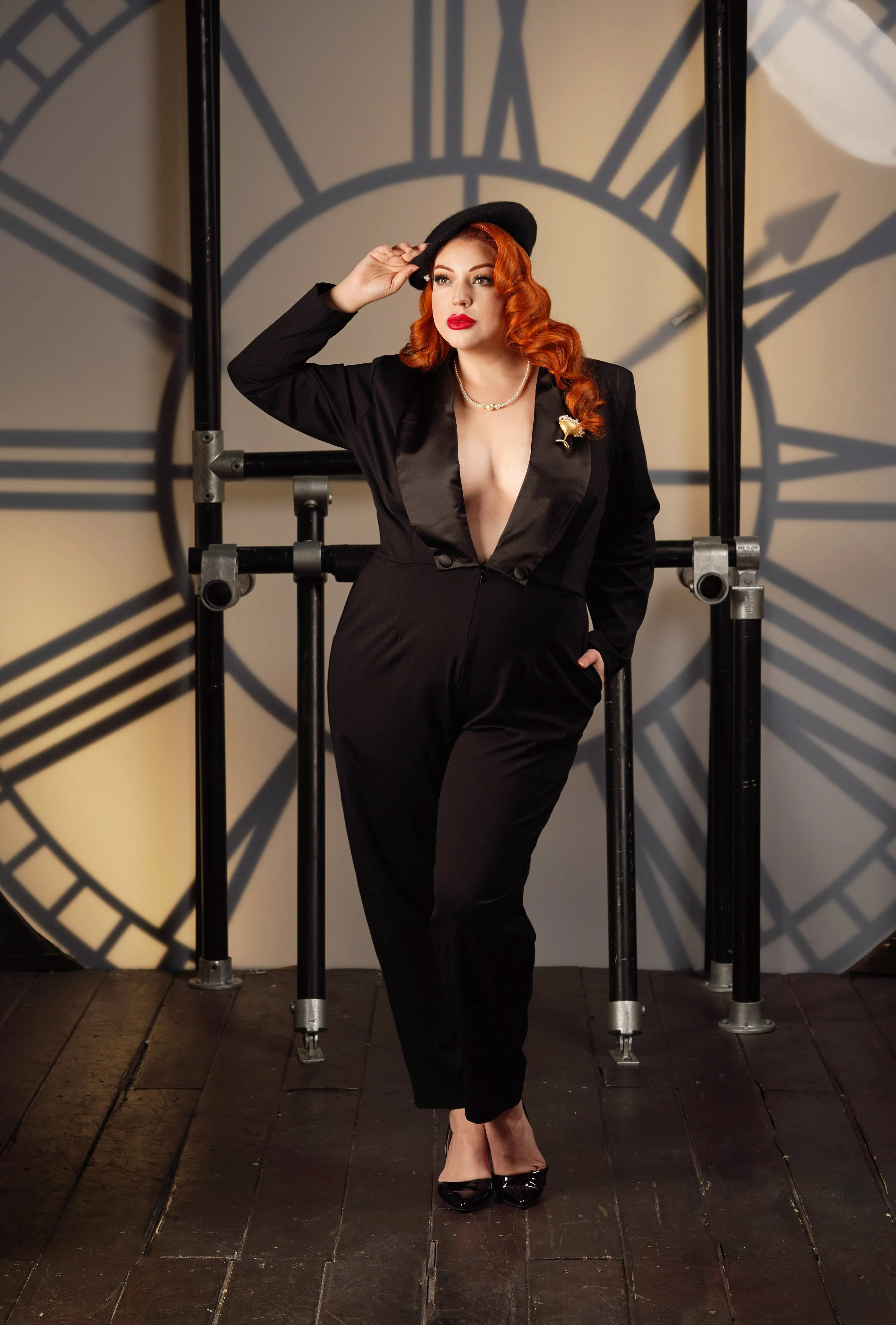 Dietrich Jumpsuit (Black)