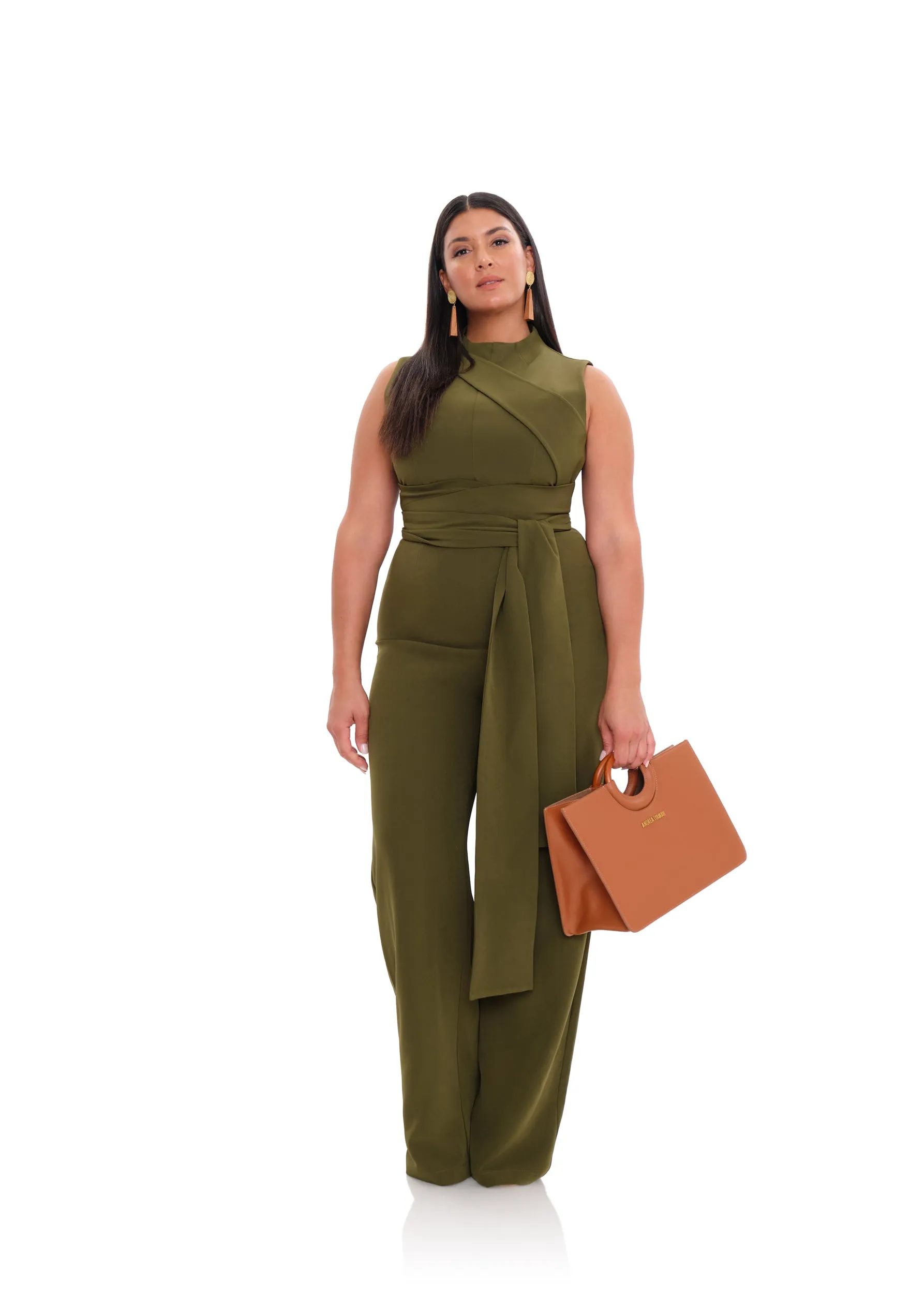 EDAR JUMPSUIT - OLIVE