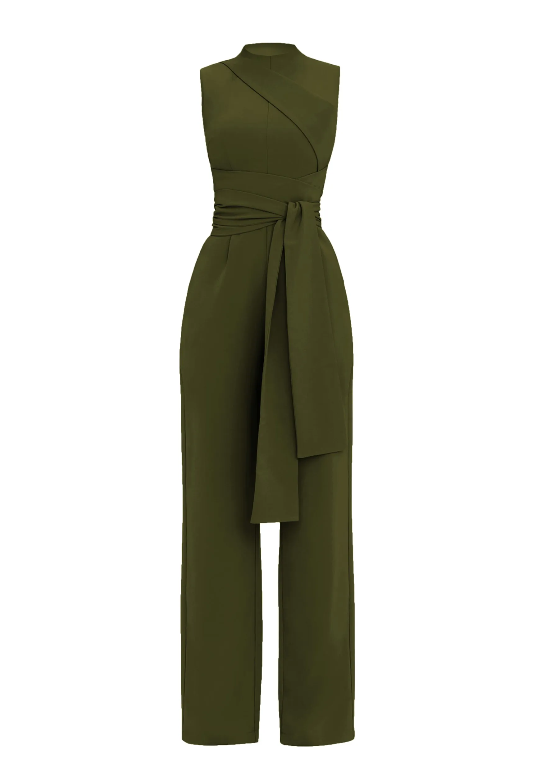 EDAR JUMPSUIT - OLIVE