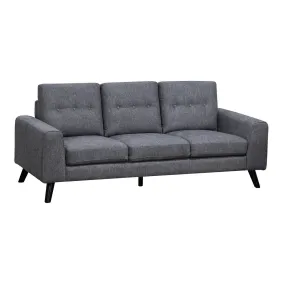 Evelyn Mid-Century Grey Sofa