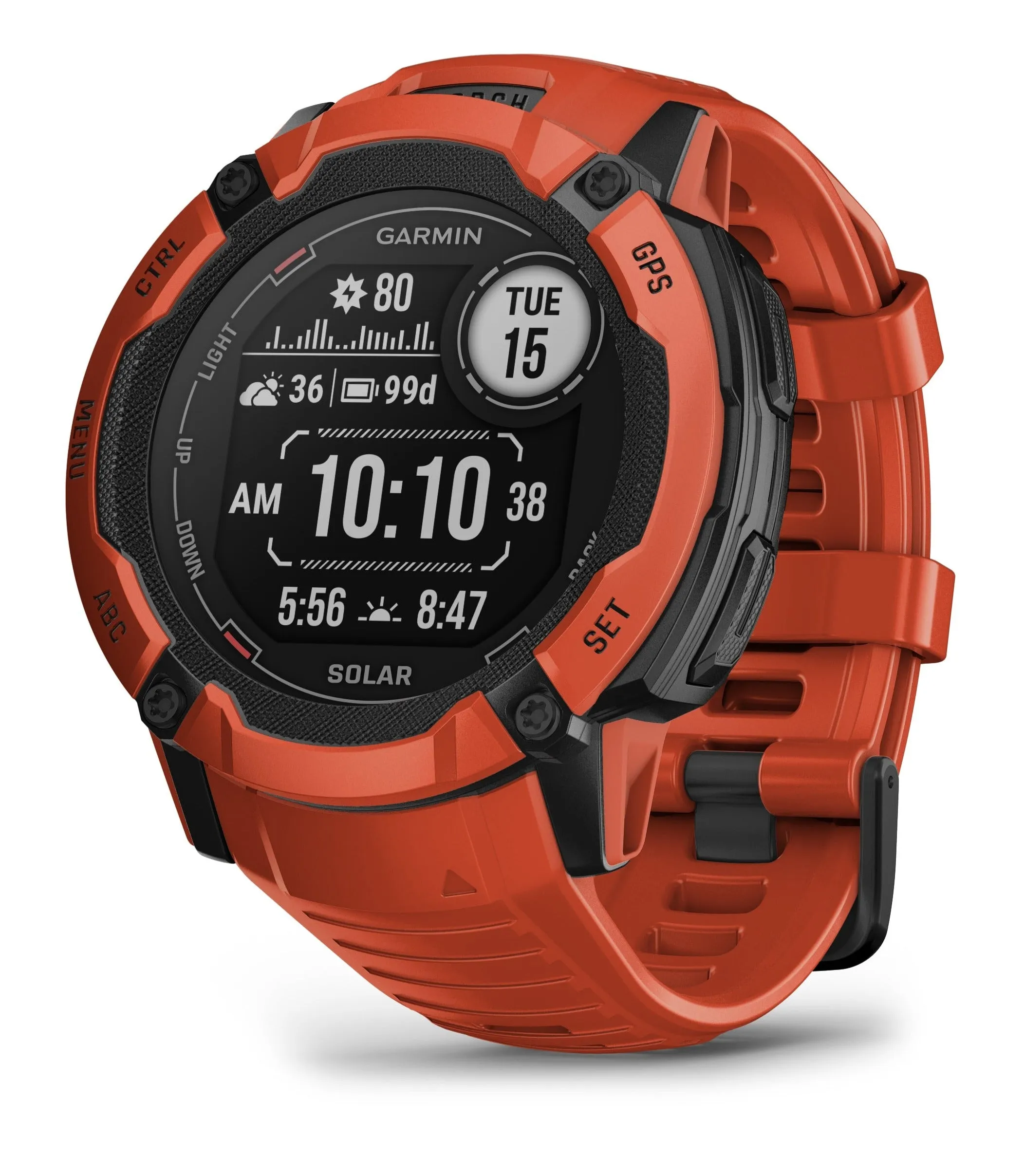 Garmin Instinct 2X Solar Rugged GPS Smartwatch